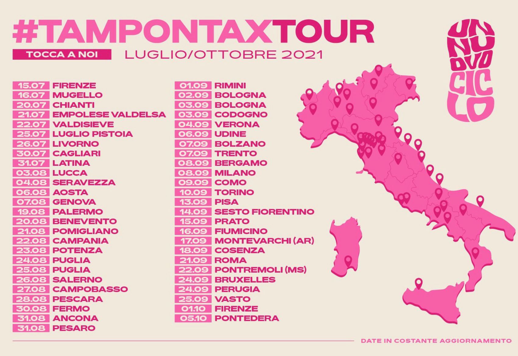 TamponTax Tour